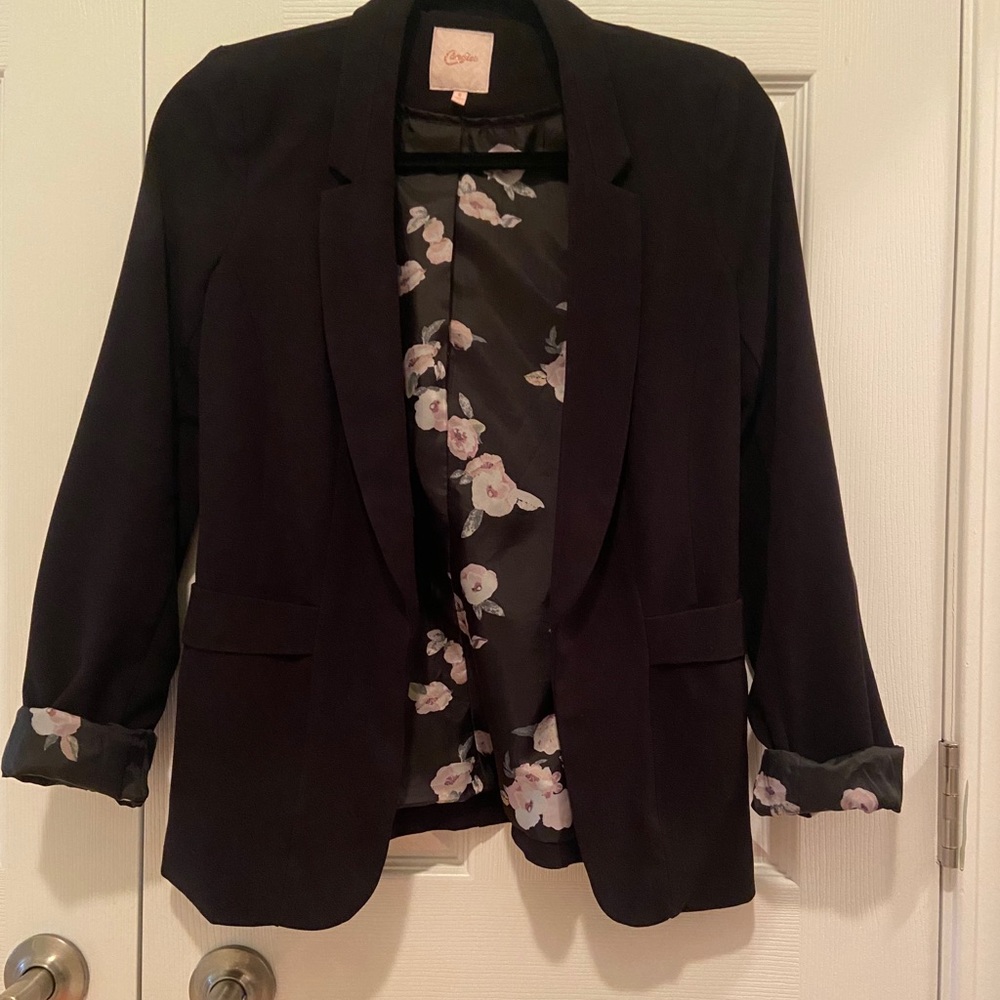Candie's Open Front Blazer